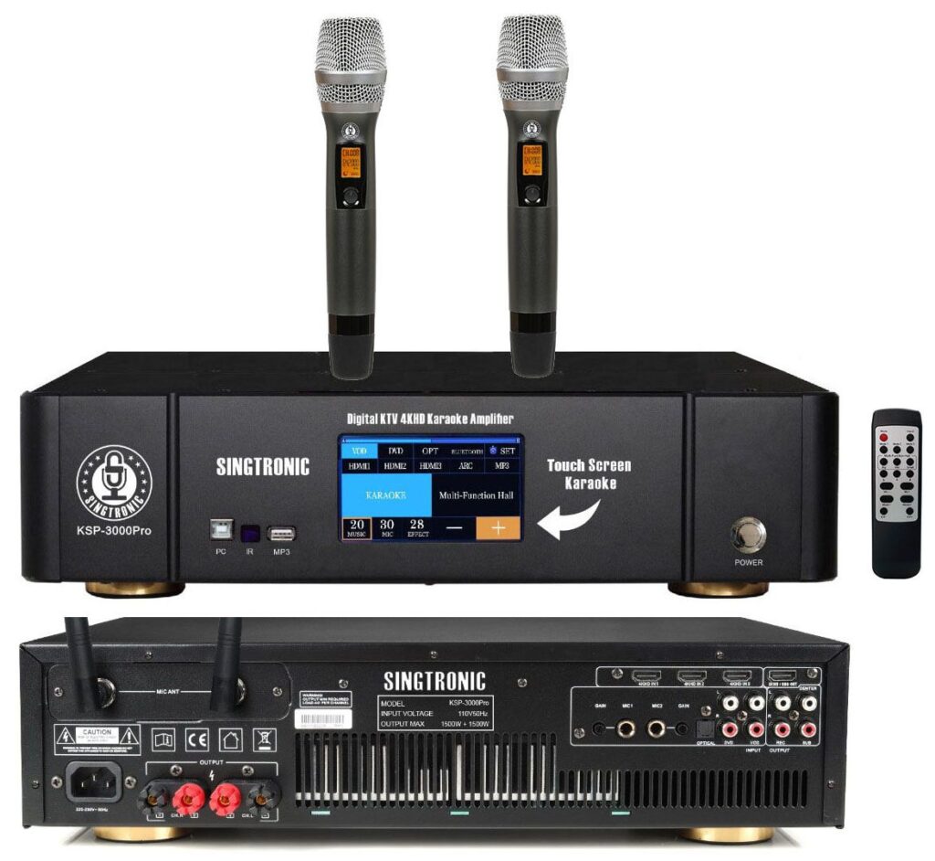 Singtronic Youtube Karaoke System by iPhone/iPad & PC Tablet