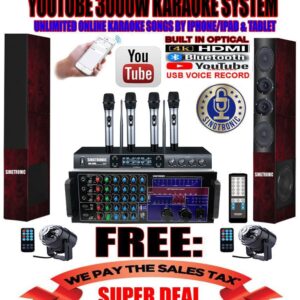 Singtronic KTV-9000UHD Professional 6TB Hard Drive 4K Karaoke Player - Best  Vietnamese Karaoke Systems